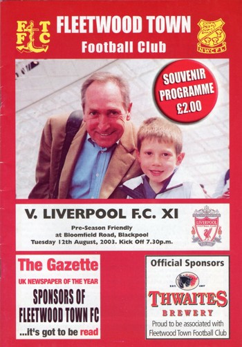 Match programme